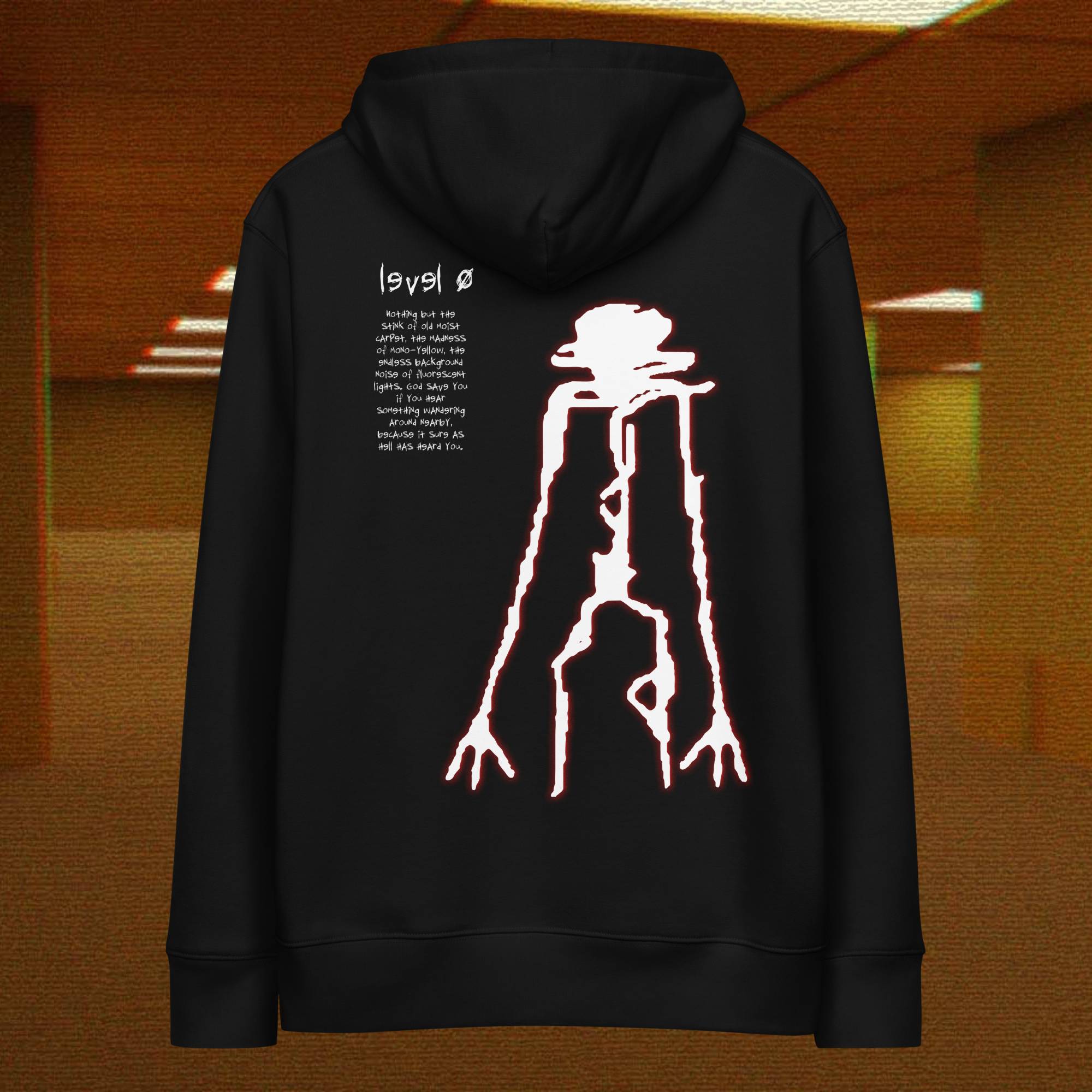 Black Hoodie Level 0 back