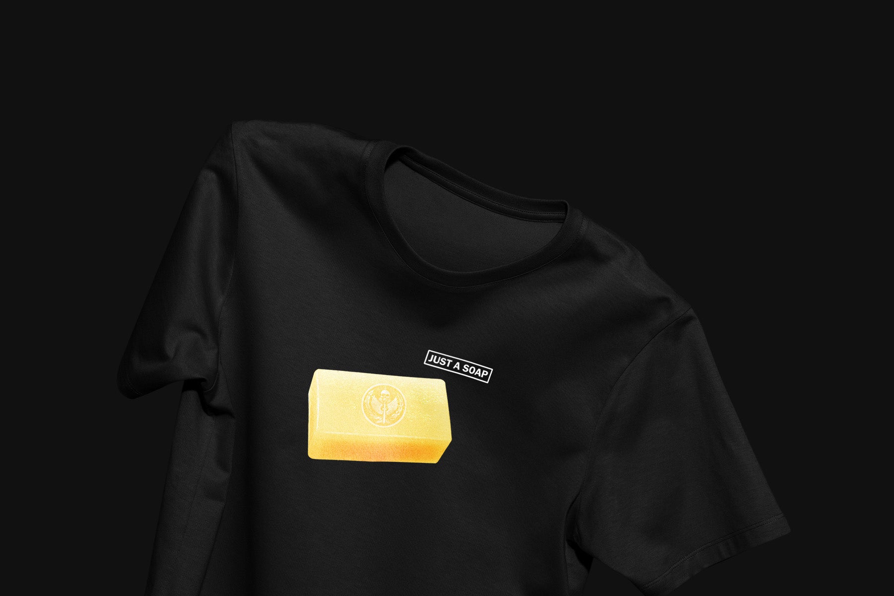 soap black tshirt mobile